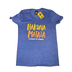 Disney The Lion King Shirt Womens small Broadway Musical Hakuna Matata Graphic